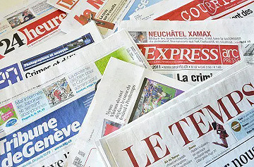 Pack Journaux Suisses du Samedi 10 Septembre 2022