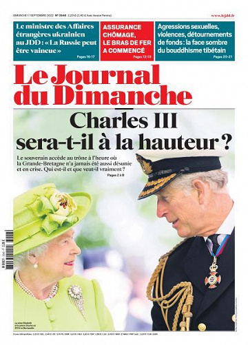 Le Journal du Dimanche - 11 Septembre 2022