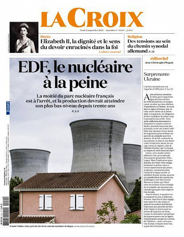 La Croix - 12 Septembre 2022