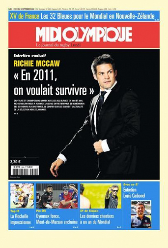 Midi Olympique Rouge - 12 Septembre 2022