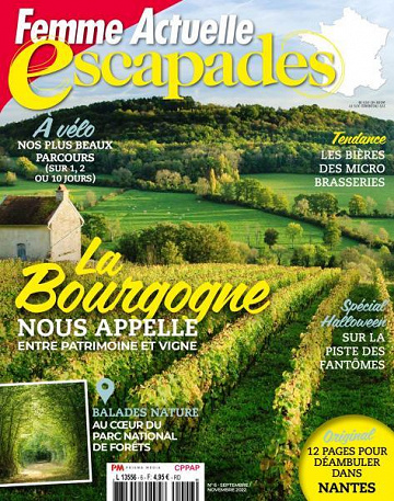 Femme Actuelle Escapades - Septembre-Novembre 2022