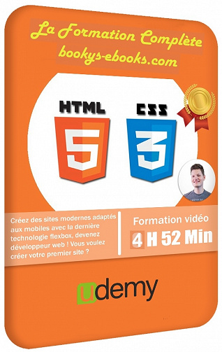Udemy - HTML5 et CSS3 : La Formation Complète (2022)