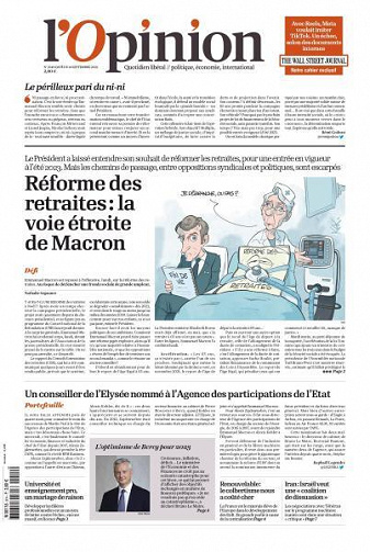 L’Opinion - 14 Septembre 2022