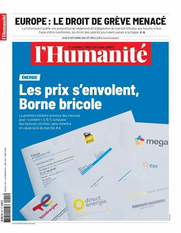 L’Humanite - 15 Septembre 2022