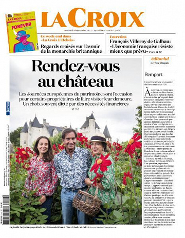 La Croix - 16 Septembre 2022