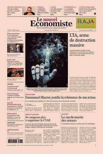 Le nouvel Economiste - 16 Septembre 2022