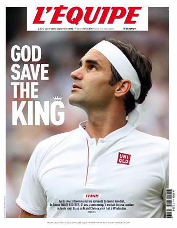 L’equipe du Vendredi 16 Septembre 2022