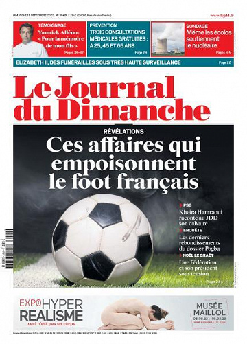 Le Journal du Dimanche - 18 Septembre 2022