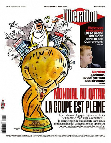 Libération du Lundi 19 Septembre 2022