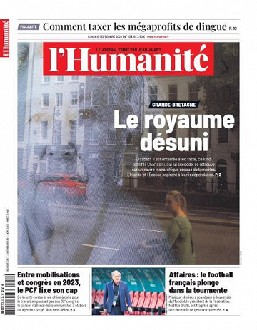 L’Humanite - 19 Septembre 2022