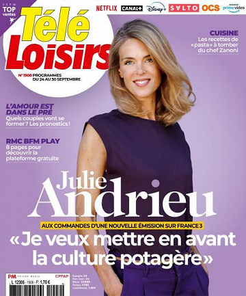 Télé Loisirs - 19 Septembre 2022