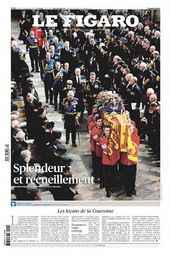 Le Figaro du Mardi 20 Septembre 2022