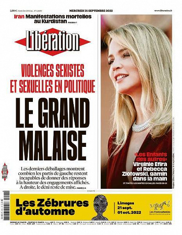 Libération du Mercredi 21 Septembre 2022