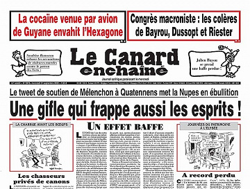 Le canard enchaîné du Mercredi 21 Septembre 2022