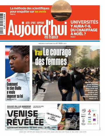 Aujourd’hui en France - 21 Septembre 2022