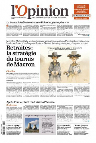 L’Opinion - 22 Septembre 2022