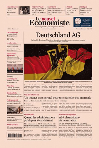 Le nouvel Economiste - 23 Septembre 2022