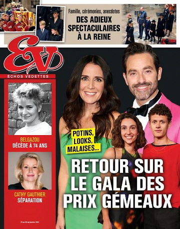 Échos Vedettes - 24 Septembre 2022