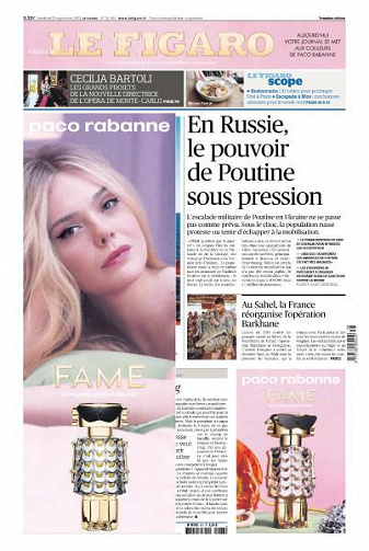 Le Figaro du Vendredi 23 Septembre 2022