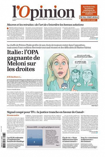 L’Opinion - 23-24 Septembre 2022