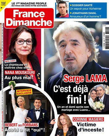 France Dimanche - 23 Septembre 2022