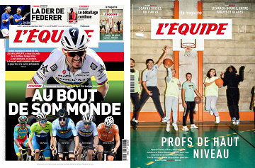 Pack L’Equipe + L’Equipe Magazine - Samedi 24 Septembre 2022