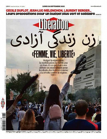 Libération du Lundi 26 Septembre 2022