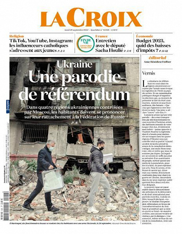 La Croix - 26 Septembre 2022