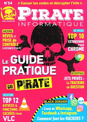 Pirate Informatique - Octobre-Décembre 2022