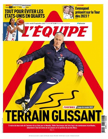 L’equipe du Mardi 27 Septembre 2022