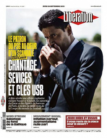 Libération du Jeudi 29 Septembre 2022
