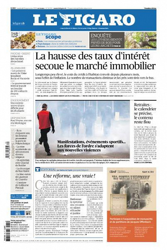 Le Figaro du Vendredi 30 Septembre 2022