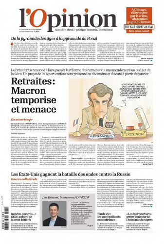 L’Opinion - 30 Septembre - 1 Octobre 2022