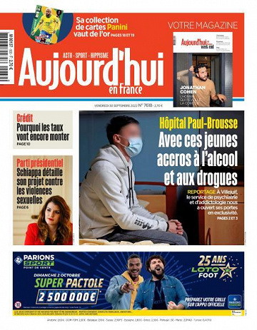 Aujourd’hui en France - 30 Septembre 2022