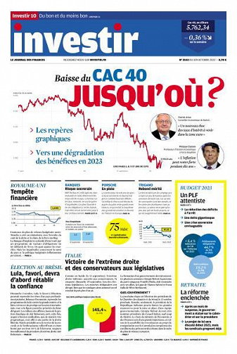 Investir - 1er Octobre 2022