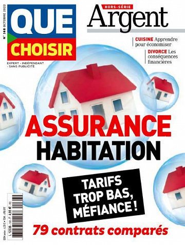 Que Choisir Argent - Octobre 2022