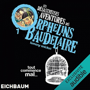 LES DÉSASTREUSES AVENTURES DES ORPHELINS BAUDELAIRE - Lemony Snicket Vol 1 a 4- 2022