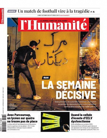 L’Humanite - 3 Octobre 2022