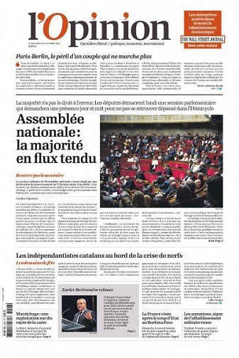 L’Opinion - 3 Octobre 2022