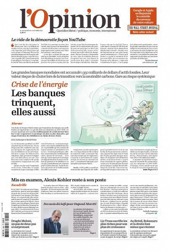 L’Opinion - 4 Octobre 2022