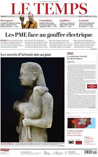Le Temps - 4 Octobre 2022