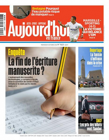 Aujourd’hui en France - 5 Octobre 2022