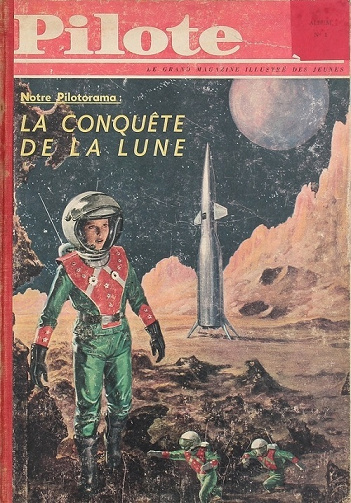 Album Pilote N°1 et les 13 premiers numéros du journal Pilote (29/10/1959 au 21/01/1960)