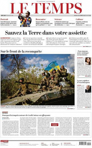 Le Temps - 6 Octobre 2022