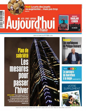 Aujourd’hui en France - 6 Octobre 2022