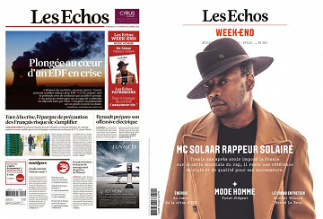 Pack Les Echos + Les Echos Week-end - Vendredi 7 Octobre 2022