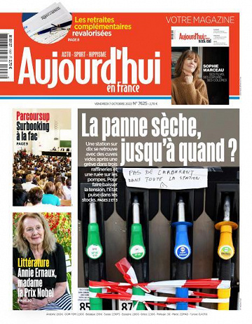 Aujourd’hui en France - 7 Octobre 2022