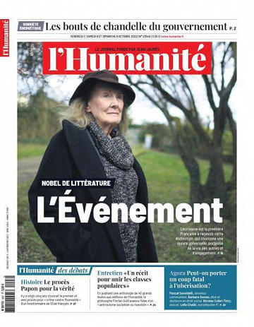 L’Humanite - 7-9 Octobre 2022