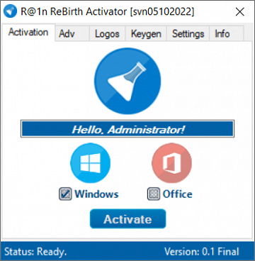 [Windows] R@1n ReBirth Activator 0.1 Final (2022)