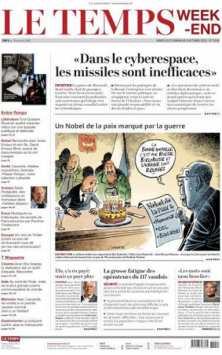 Le Temps - 8 Octobre 2022